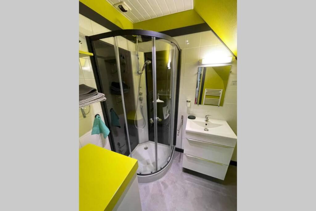 Les Oiseaux T2 Apartment เลอมงต์-ดอร์ ภายนอก รูปภาพ